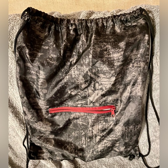 Affliction Buckle Drawstring Backpack - Picture 2 of 4